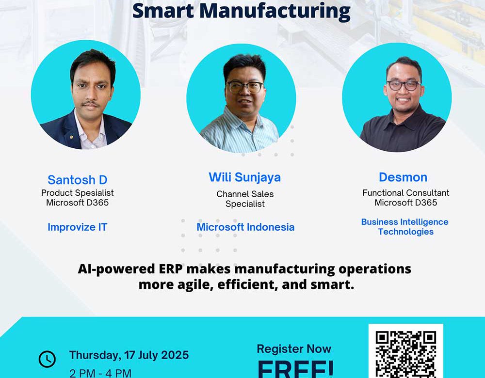AI ERP for SMART MANUFACTURING (Free Webinar)